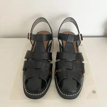 오리엔탈 트래픽 구르카 샌들 블랙 25cm 샌들 통굽 한정판 판매