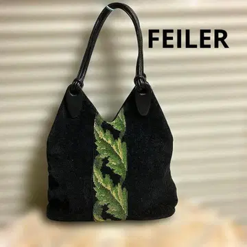 컨디션 최상! FEILER(페이러) 레어 패턴 대형 숄더백