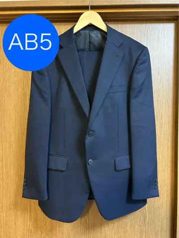 네이비 비즈니스 정장 AB5 안감 포함