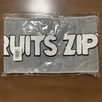 FRUITS ZIPPER 머플러 타월 후르츠 지퍼 그레이