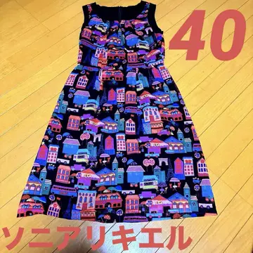 SONIA RYKIEL 소니아 리키엘 컬러풀 원피스 세탁 가능 L