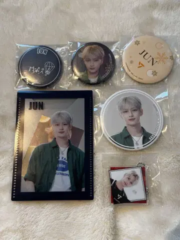 SEVENTEEN JUN 준 제일복권 MUSEUM 캔뱃지