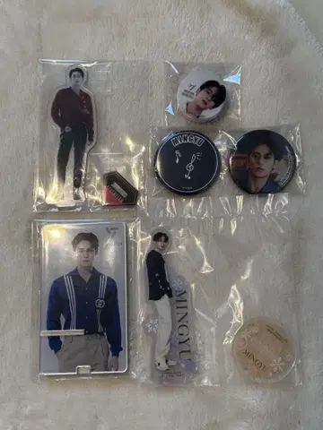 SEVENTEEN MINGYU 민규 제일복권 MUSEUM 캔뱃지