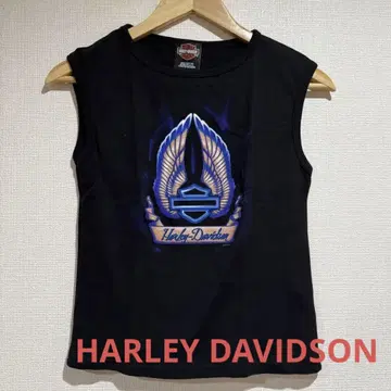 레어 레어 새상품급 Harley-Davidson 탱크탑 L 블랙