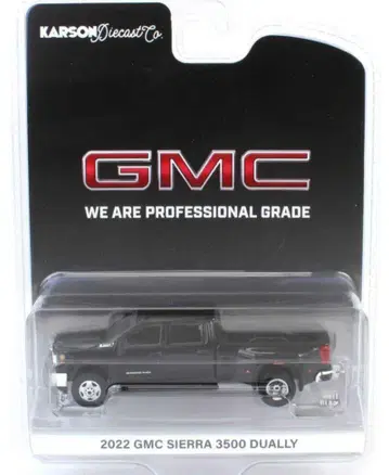 2022 GMC 시에라 3500 HD 프로 듀리 (오닉스 블랙)
