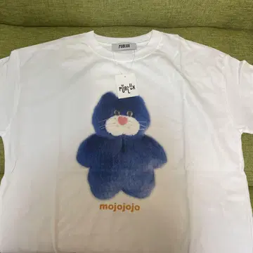 mojojojo 모조조 파랑 고양이 티셔츠