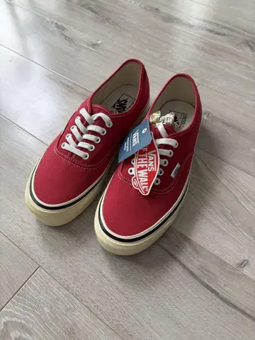 VANS 애너하임 오센틱 44DX 레드 ULTRACUSH