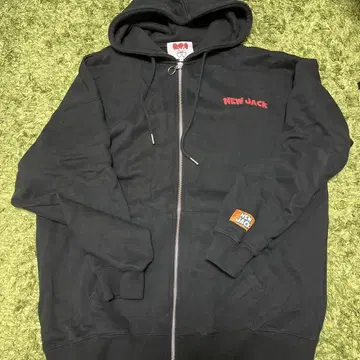 NEW JACK 블랙 후드티 M