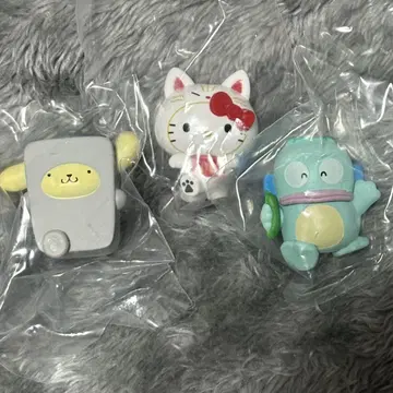산리오 캐릭터즈 도로론 요괴 피규어 키티 푸딩 교동