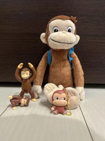 오자루의 조지 봉제 인형 세트