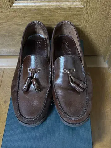 파라부트 Recif/Marine 브라운 모카신 8.5