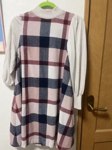 BLUE LABEL CRESTBRIDGE 체크 무늬 원피스 36