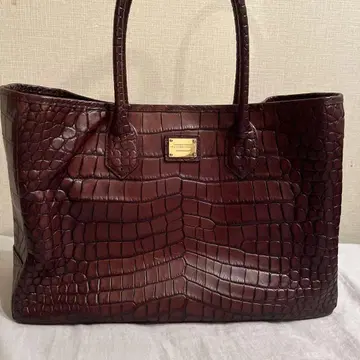 LEATHER JEWELS 악어 엠보싱 백