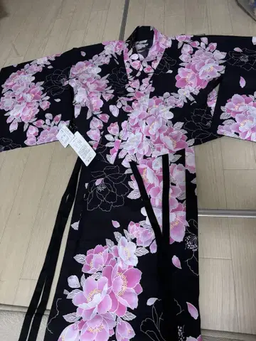 세퍼레이트 꽃무늬 투피스 유카타 단품