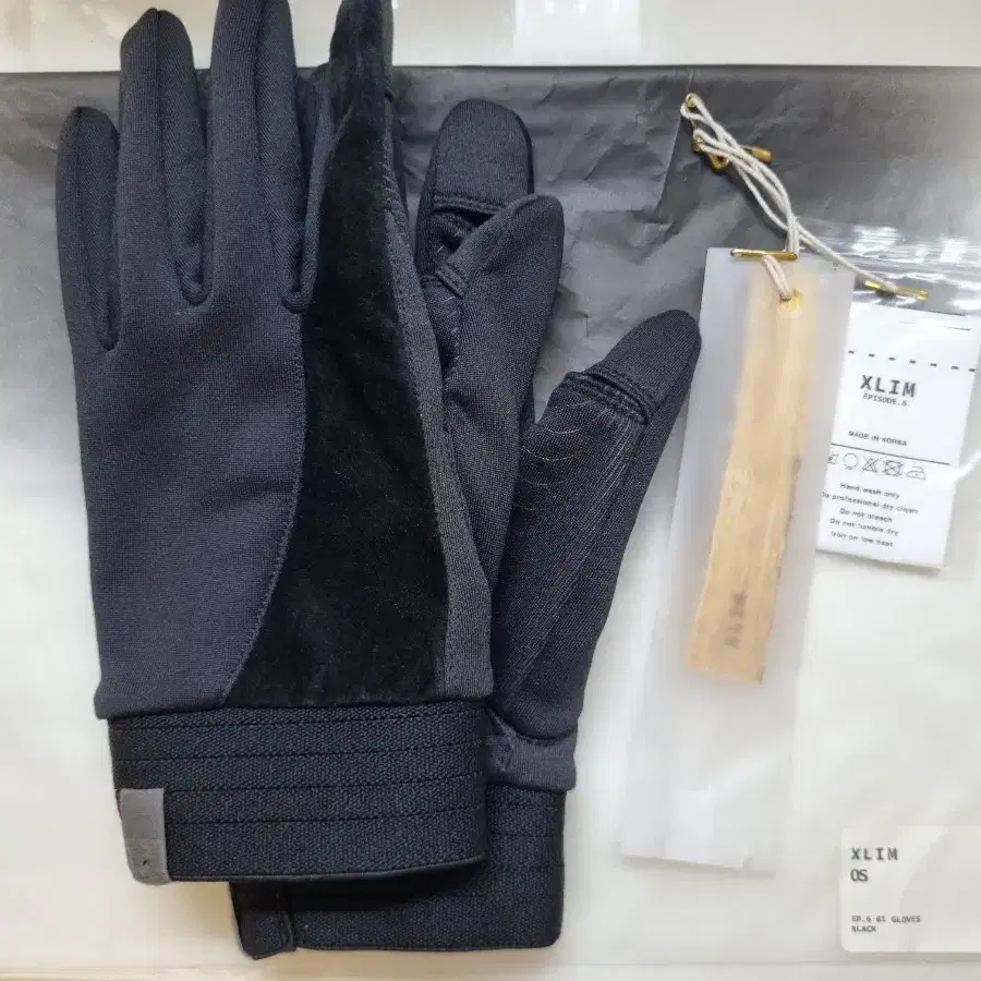 xlim ep.6 グローブ XLIM | 엑슬림 Xlim Gloves ep 06 01 Glove Black on Bunjang