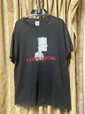 Bart Simpson 티셔츠 L DELTA