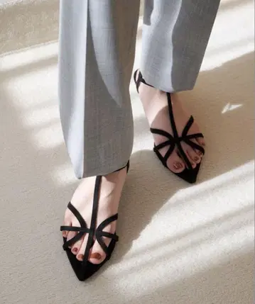 3.5cm 내로우 스트랩 샌들