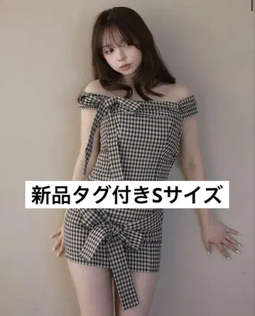 andmary 리본 세트 베이지색