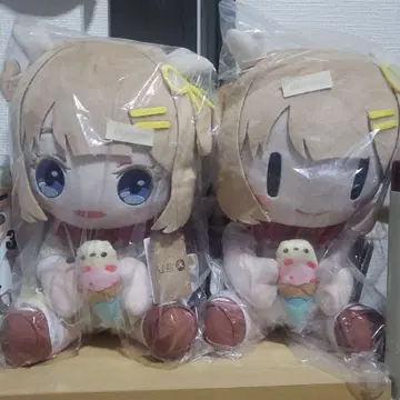 사슴 빅 봉제 인형 2개 세트 VTuber 초레어 가수