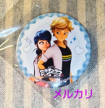 미라큘러스 레이디 버그 & 샤노아르 캔뱃지 마리네트 아드리안