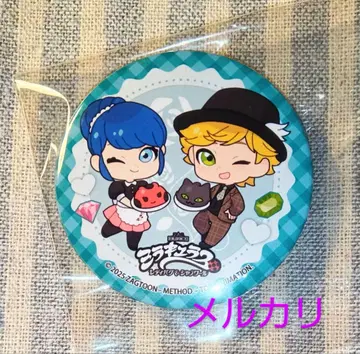 미라큘러스 레이디 버그 & 샤노아르 캔뱃지 마리네트 아드리안 SD