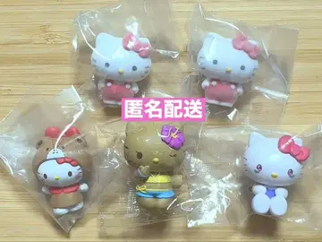 산리오 일광화상 키티 모두 함께 바캉스 피규어 푹신푹신 플로키 인형
