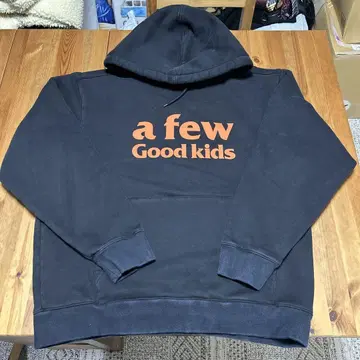 a few Good kids 블랙 후드티 L