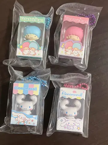 산리오 초코 박스 박스 피규어 컬렉션 4개 세트