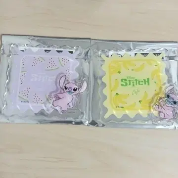 스티치 BOX cafe&space 아크릴 스탠드 코스터 엔젤