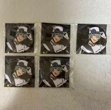 KING OF PRISM 한국 캔뱃지 다카다노바바 조지 5종 세트