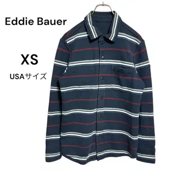 Eddie Bauer 리버서블 스트라이프 자켓 XS (미국 사이즈)