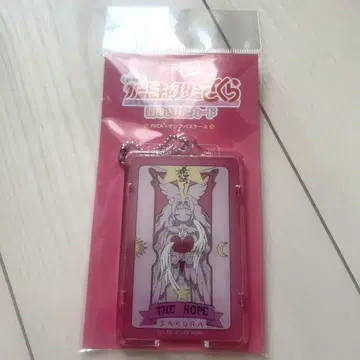 카드캡터 사쿠라 CC 사쿠라 봉인된 카드 클리어 패스 케이스 새상품