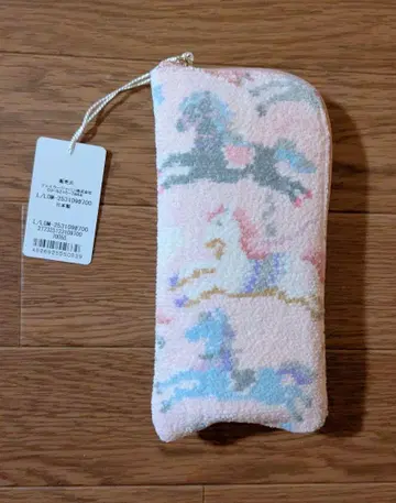 FEILER 라브라리 모쿠바 안경 파우치 페일 핑크