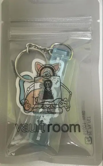 VAULTROOM 여관 방 열쇠고리 / 블루