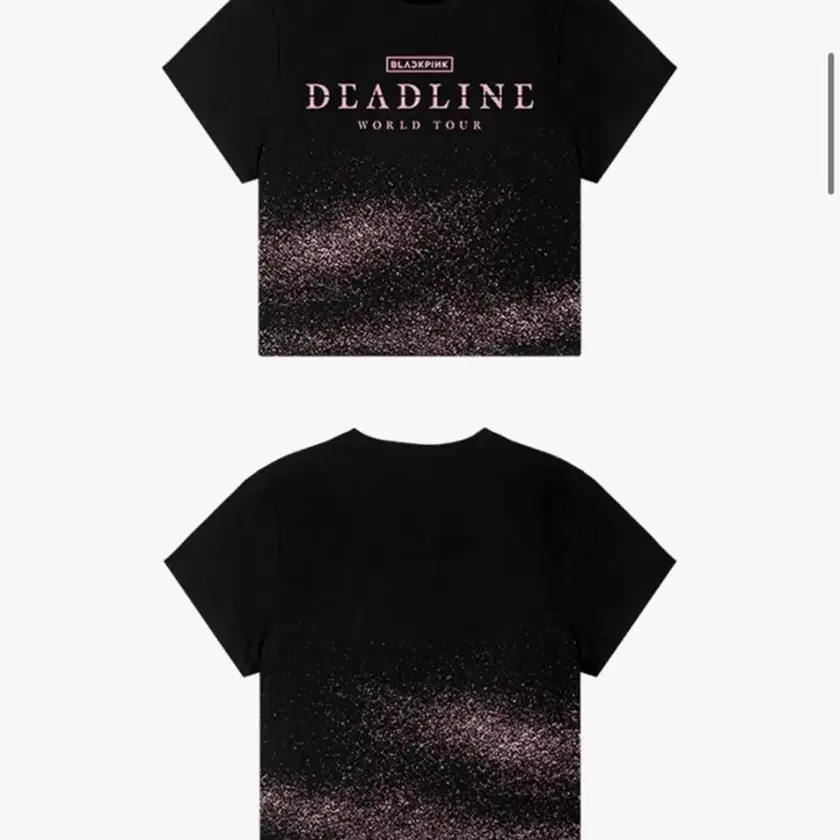 BLACKPINK | 블랙핑크 Blackpink Deadline Worldtour Crop Top