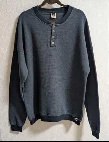 진품 RUSSELL ATHLETIC 헨리넥 트레이닝복 XL 9