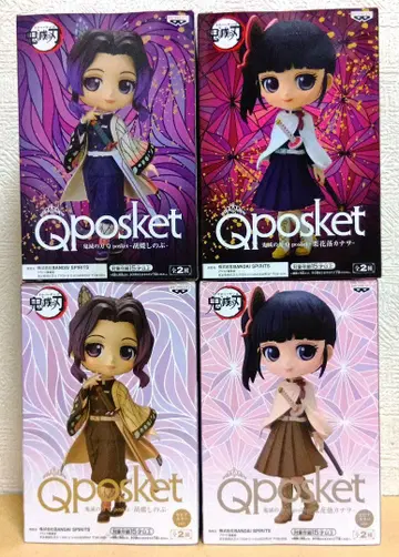 Qposket 귀멸의 칼날 코쵸우 시노부 츠유리 카나오 AB 컬러 4종