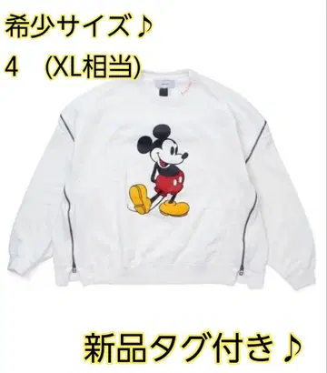 FACETASM MICKEY ZIPPER CREWNECK 미키