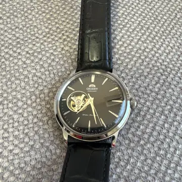 ORIENT 오토매틱 오픈 하트 블랙