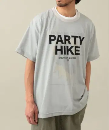 산 연구 / 파티 하이킹 메쉬 티셔츠
