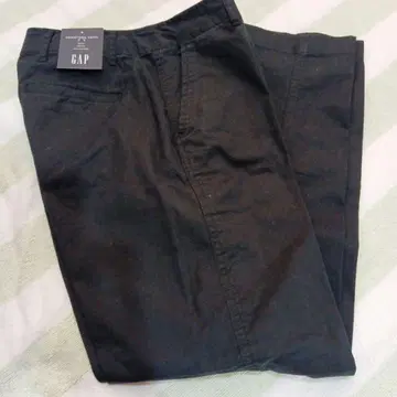 GAP Downtown Khaki 팬츠 사이즈 6 블랙
