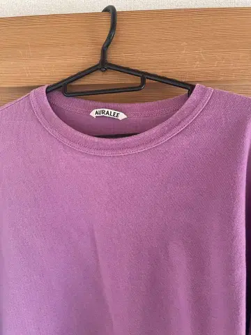 AURALEE 오라리 긴팔 티셔츠 L, XL