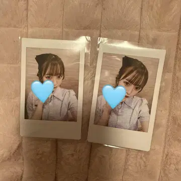 CUTIE STREET 큐스토 우메다 미유 온토쿠 프린트 폴라로이드 2장