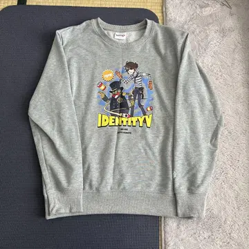 IDENTIFYYY 그래픽 맨투맨 L 사이즈