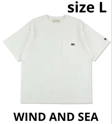 WIND AND SEA 윈드앤씨 가슴 포켓 반팔 티셔츠 L 사이즈