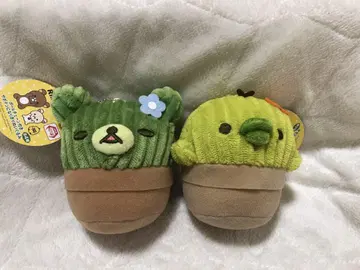 레어 리락쿠마 선인장 봉제 인형