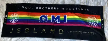 OMI JSB LAND AFTER PARTY 타월 토사카 히로오미