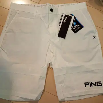 핑 골프 팬츠 화이트