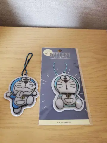 도라에몽 리플렉트 키체인 2개 세트 리플렉터 키링
