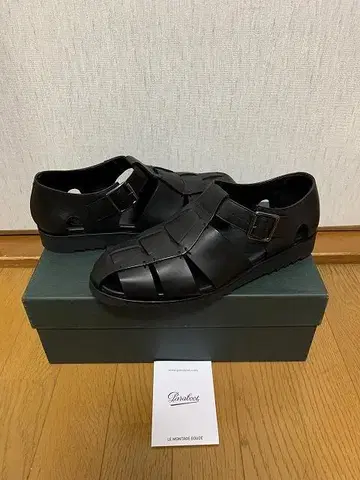 42 새상품 파라부트 PACIFIC 가죽 샌들